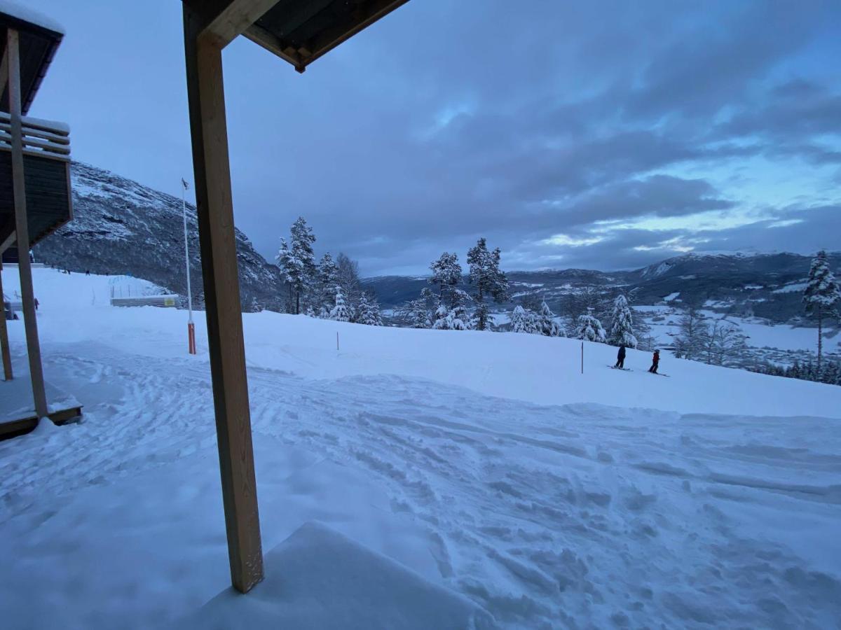 New Modern Apartment With Great View - Ski In & Out Skulestadmo Dış mekan fotoğraf